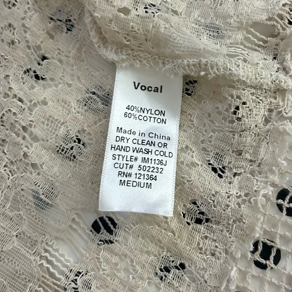 Vocal boho studded lace duster - Picture 5 of 6